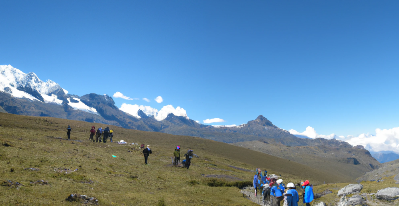 Montañas de lo Andes Peruanos Puno